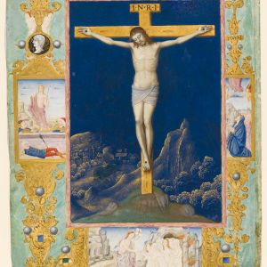 Crucifixion miniature, by Giovanni Todeschino